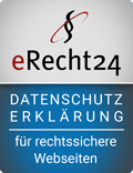 eRecht24 – Datenschutzerklärung – für rechtssichere Webseiten