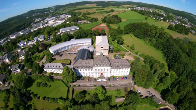 St. Ursula Schulen Attendorn - Luftbild